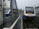 Erixx 622 210 / 710 und 622 719 / 219 im Bahnhof Viennenburg am 30.4.15