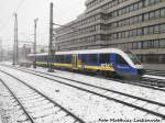 Erixx 648 XXX / 648 XXX beim einfahren in den Bahnhof Hannover Hbf am 16.1.16