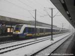 Erixx 622 209 / 622 709 und 622 XXX / XXX im Bahnhof Hannover Hbf am 16.1.16