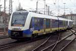 Erixx 622 223 treft am 4 April 2018 in Hannover Hbf ein.