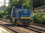 MAK G 1206 der mittelweserbahn ist am 19.07.13 solo durch harburg gefahren