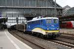 EVB 140 866-5 zog einen leeren autozug durch bremen,27.06.20