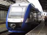 HEX VT 302 im Bahnhof Halle (Saale) Hbf am 13.1.16