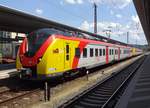 HLB ET 345 steht am 3 Juni 2019 in Aschaffenburg.