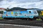 HSL 186 364-6 war abgestellt in decin hl.n.09.06.22