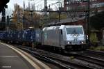 185 562-6 zog einen kastenzug durch hh-harburg,28.11.14