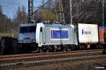 386 016-0 schnellte mit einen containerzug durch hh-harburg,28.03.15