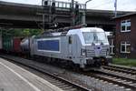 METRANS 383 403-3 zog einen containerzug durch hh-harburg,10.09.20