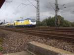 ME 146-14 mit ziel Bremen Hbf kurz vor dem Bahnhof Hamburg Harburg am 31.8.13