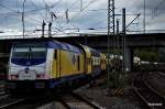 246 005-3 schob den metronom vom bhf hh-harburg nach hamburg-hbf,datum 24.10.14