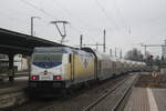 146 535 verlsst den Bahnhof Lneburg in Richtung Hamburg Hbf am 4.1.22