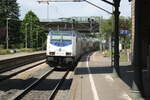 ME 146-17 verlsst den Bahnhof Hamburg-Harburg in Richtung Hamburg Hbf am 8.6.22