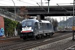 ES 64 U2-037 schnellte solo durch hh-harburg,01.03.16