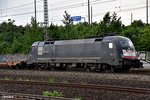 ES 64 U2-037 schnellte mit einen klv durch hh-harburg,18.07.16