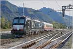 Die Vectron X4-E-711 (UIC 91 80 6193 711-6 D-DISPO)  140 Jahre E-Lok  in Domodossola.