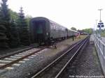 MTEG 118 770-7 wird aufs Abstellgleis rangiert im bahnhof Putbus am 10.5.13