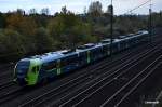 ein ET 601 der NORDBAHN,war abgestellt beim bhf wilhelmsburg,am 19.10.14