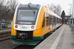 1622 001/501 der ODEG steht als RB51 mit ziel Rathenow im Bahnhof Brandenburg Hbf am 9.3.24