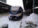 OLA VT 0007 kurz vor Der Abfahrt aus Stralsund Hbf nach Neustrelitz Hbf am 21.3.13