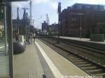 OLA VT 704 mit ziel Parchim bei der Ausfahrt aus Schwerin Hbf am 8.6.13