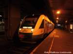 OLA VT 706 im Bahnhof Halle (Saale) Hbf am 17.12.15