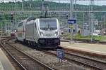 Am 25 Mai 2019 macht 187 004 mit ein DB IC-2 garnitur ein Probefahrt durch u..