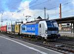 Rpool 7193 196 durchfuhr mit einen containerzug bremen hbf,22.10.24