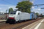 RTB 186 110 durchfahrt am 14 Augustus 2019 Arnhem-Velperpoort.