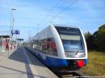 UBB GTW 2/6 mit ziel Swinemnde Centrum (PL) im Bahnhof Zssow am 25.7.14