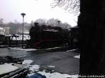 RBB 99 4011 im Kleinbahn BW Putbus am 18.2.13