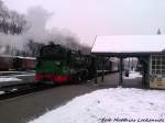 RBB Mh 53 Abahrbereit im Bahnhof Putbus am 18.2.13