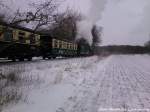 RBB 99 4802-7 Hat Gleich Den Endbahnhof Putbus LB Erreicht / Hier Kurz Vor Putbus am 11.3.13 