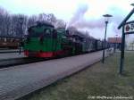 RBB Mh 53 im Bahnhof Putbus am 10.4.13