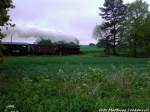 RBB 99 4802 mit Ziel Lauterbach Mole / Hier zwischen Beuchow & Putbus am 26.5.13