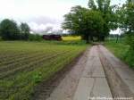 RBB 99 4802 mit Ziel Lauterbach Mole / Hier zwischen Beuchow & Putbus am 26.5.13