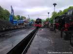 RBB 99 4802 im Kleinbahn BW Putbus am 26.5.13