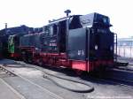 RBB 99 1782 im Kleinbahn BW Putbus am 30.5.13