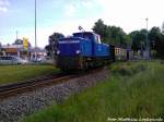 RBB 251 901 bei der Einfahrt in Putbus am 17.6.13