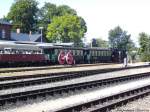 RBB 99 4011 im Bahnhof Putbus am 26.8.13