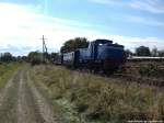 RBB 251 901 als Schlusslicht unterwegs nach Lauterbach Mole am 27.8.13