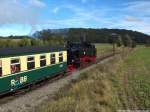 RBB 99 1781 unterwegs nach Ostseebad Ghren / Hier kurz vor dem Hp.