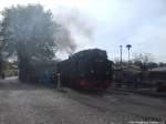 RBB 99 1782 beim rangieren im Bahnhof Putbus am 17.4.14