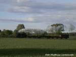 RBB 99 4633 mit dem Fotozug unterwegs nach Putbus am 30.5.15