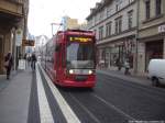 HAVAG Wagen 638 als Linie 8 mit ziel Elas-Brndstrm-Strae an der Haltestelle Moritzburgring am 12.11.14