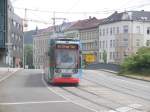 Wagen 633 der HAVAG unterwegs als Linie 16 zum Gttinger Bogen am 10.6.15