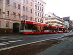 HAVAG Wagen 701 und 702 kurz vor der Haltestelle Betriebshof Freiimfelder Straße am 4.9.18