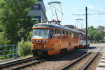 Wagen 035 der HAVAG unterwegs als Fahrschulwagen am 17.6.21