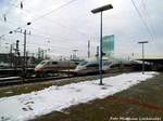 ICE1 und ICE3 im Mannheimer Hbf am 11.1.17