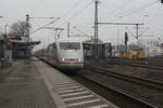 401 XXX bei der durchfahrt im Bahnhof Delitzsch unt Bf am 4.3.21