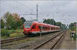 A DB ET 429 auf dem Weg als RE 9 nach Sassnitz bei der Einfahrt in Ribnitz Dammgarteen West.